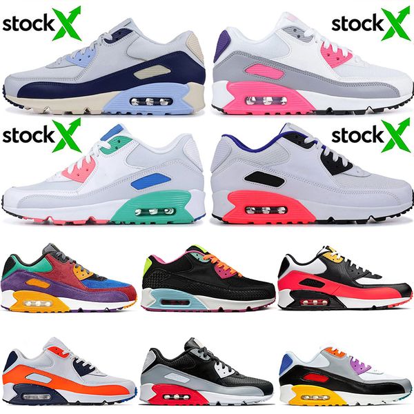 

wholesale 2020 brand midnight blue mens running shoes laser pink south beach white red stock x women sport trainer sneaker