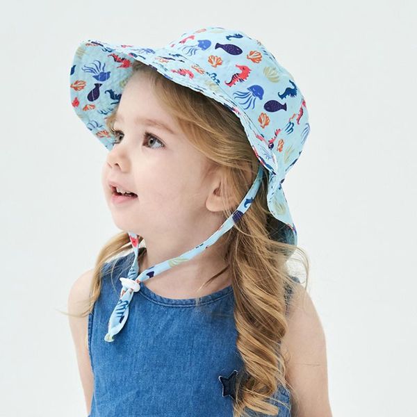 

дышащий быстрый сухой hat рыбак sunhat мультфильм для детей дети ежедневные моды hat для бытовой caring детей орнамент, Yellow