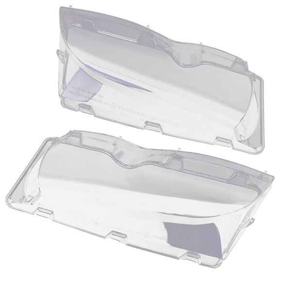 

2pcs clear передняя автомобилей свет лампы крышка объектива протектор для bmw e46 4 двери