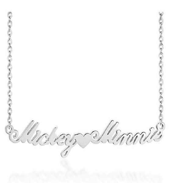 

personalized couple name necklace with women custom nameplate necklaces love jewelry bff gifts