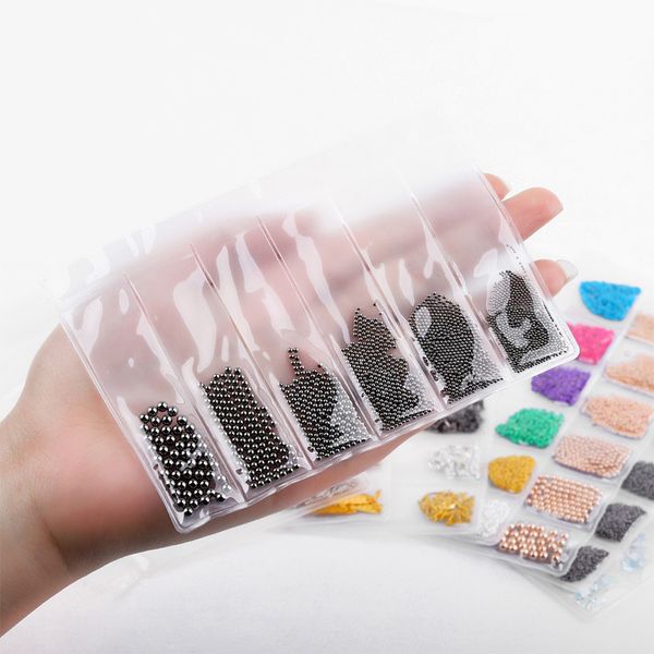 

6 pcs/box 3d diy concise metal nail art chains with 3 gram nail glue or88