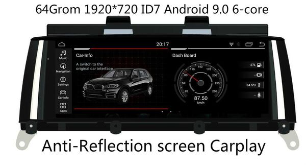 

1920*720 4g 64grom 10.25" android 9.0 car monitor for bmw x3 f25 x4 f26 stereo radio vedio audio gpsnavi media headunit stereo