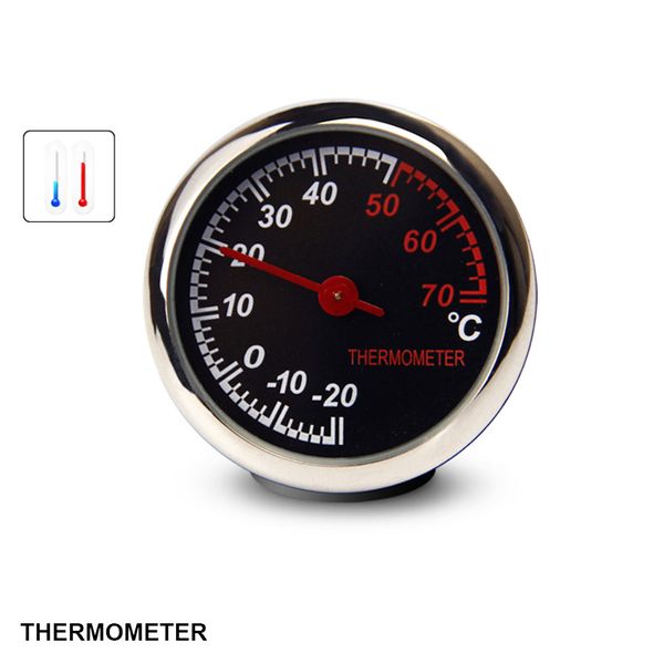 Mini Exquisite Car Automobile Digital Temperature Meter Portable Automotive Thermometer Decoration Ornament Car Accessories Car Interior Parts For