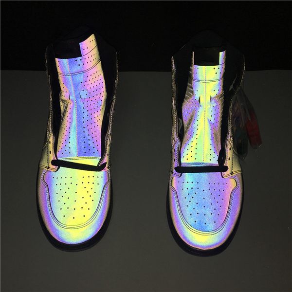 

luxury designer brand with box 2020 og authentic new 1 zoom fearless 3m reflective men basketball shoes athletic sneakers bv0006-900