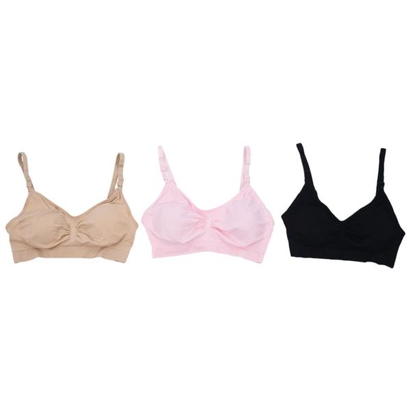 

bra without frame, black ,skin color ,light pink, l