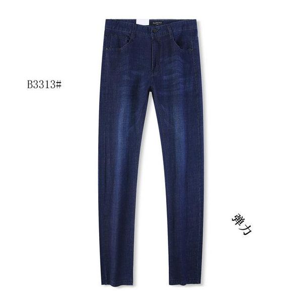 

0323 mens designer jeans new pants for men size 29-40 straight denim spring and summer charming leisure a4it, Blue