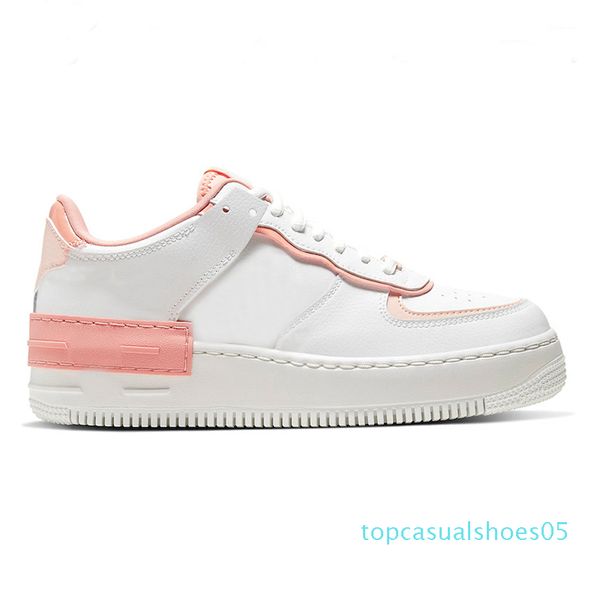 

12020 men women platform shoes shadow coral pink pale ivory triple white black aurora spruce flax mens trainers skate sports sneakers t05