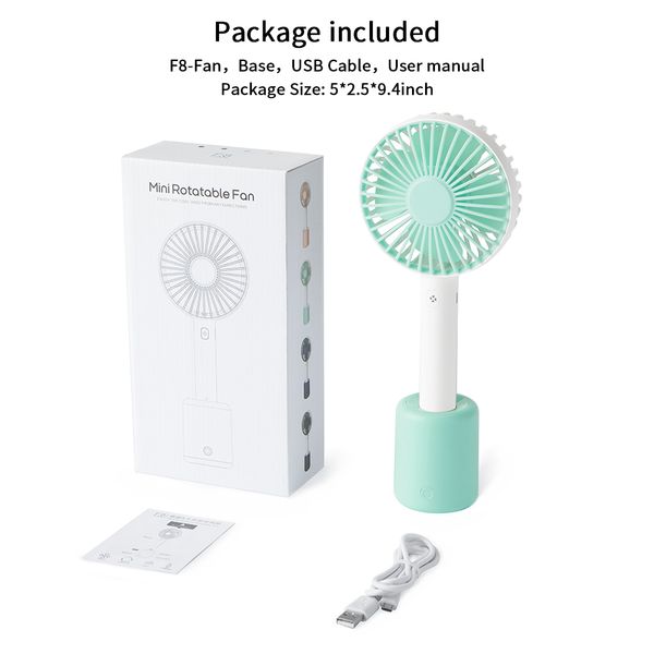 

home appliance handy fan summer air cooling lithium battery electric usb fan programmable mini fan portable nice looking