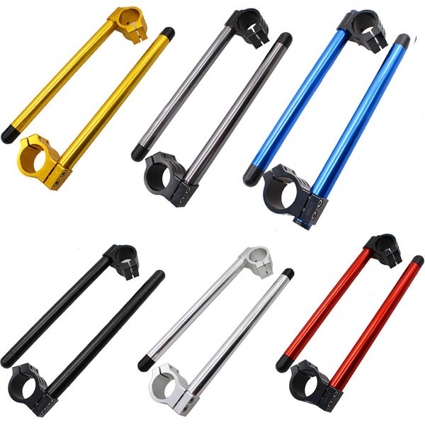 

motorcycle adjustable handlebar clip on clip-ons fork handle bar clamp cafe racer for yamaha yzf r1 1998-2010 1999 2000 2001