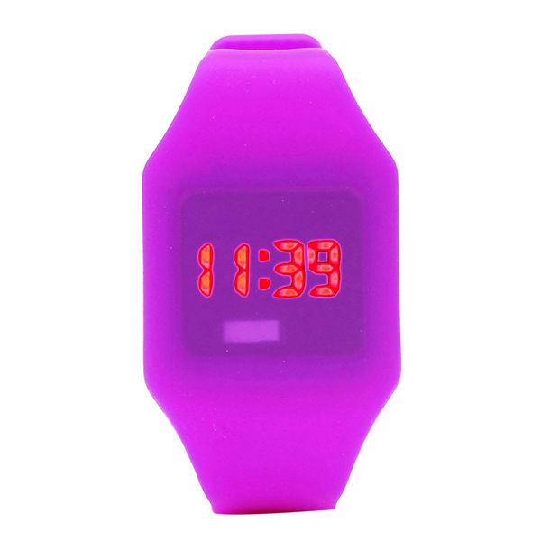 

watch for kids children watch boys and girls silicone led sports bracelet digital wrist girls watches kids, Blue