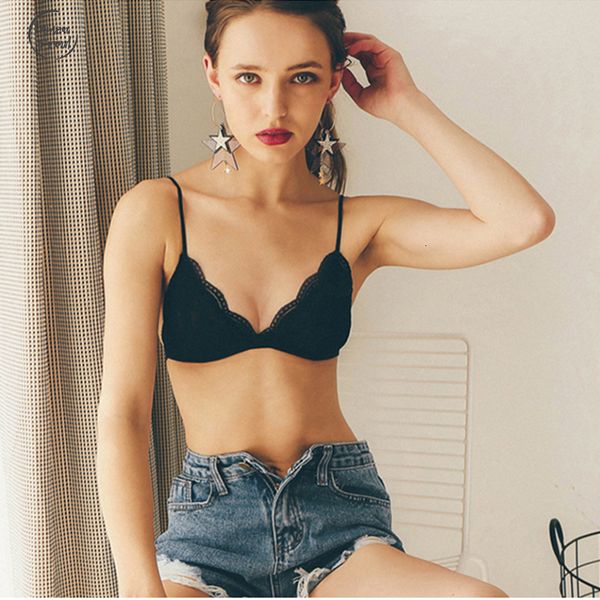 

lace bralette bras for women floral wire push up half cup triangle women sujetador wire lingerie bh, Red;black