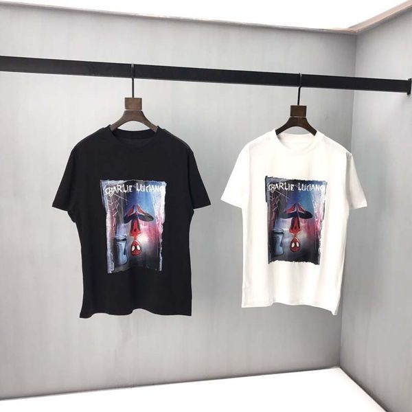 

free shipping2020high quality женские отпечатки лето пара wear письмо печать top t-shirt повседневный хлопка с коротким рукавом футболка eu, White