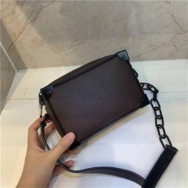

fashion women famous bag designer shoulder bag mini 18cm crossbody bag soft leather lady square handbag