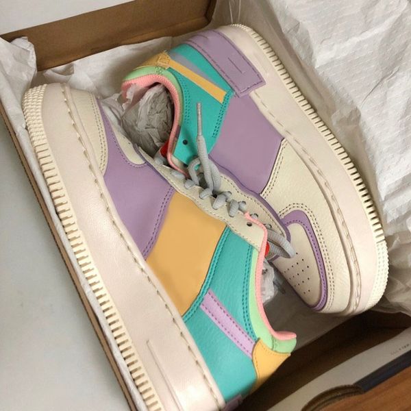 

мода дизайнер женщины кроссовки принудительный скейтборд multicolor тень тропических twist casual платформа dunk один тапок 1 спорт тренажер