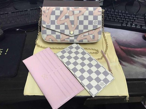 

188 louis vuitton 100% натуральная кожа бумажник женщины 3 шт композитные сумки майкл сумки на ремне роскошные вечерние сумки тотализатор кл