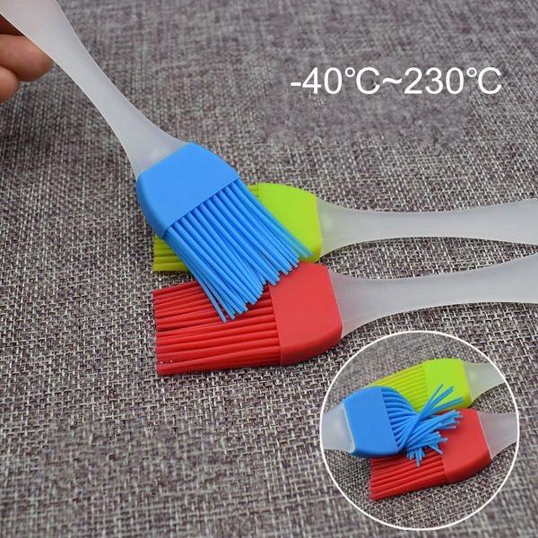 

silicone brush bbq oil brush resistence honey milk butter cake bake kitchen accessory cooking grilling bbq tools