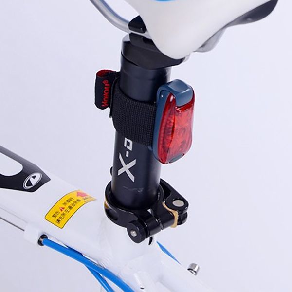 

super bright 3 led bike light taillight safety warning bicycle rear lamp mountaineering backpack helmet running lights 2 modes
