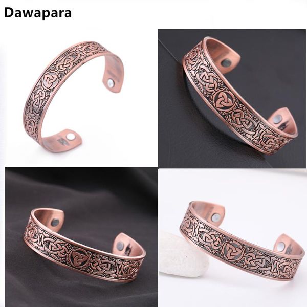 

dawapara healthy magnetic bracelet for women men power therapy magnets bracelets bangle jewelry, Black