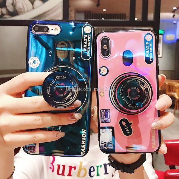 

ell kickstand phone case for iphone 6s 6 7 8 x 10 plus case silicone cute camera stand holder cover for iphone 6 s 6plus case 7 8 x