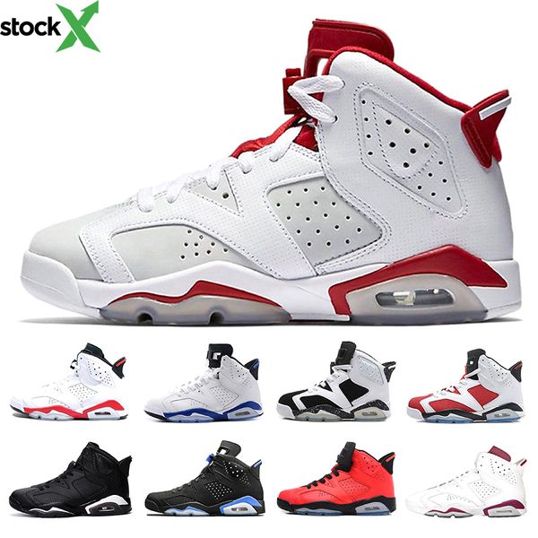 

drop shippig 6 6s toro red basketball shoes men black cat infrared alternate hare carmine sports blue olympic oreo men sneaker trainer shoe