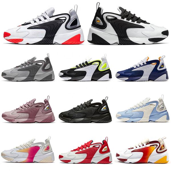 

2020 zoom 2k grey infrared black white m2k mens sport shoes red light orewood rush pink creamy white women running trainers size36-45