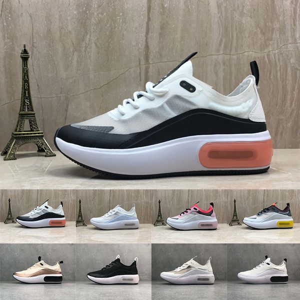 

2019 fashion dia se qs cushion running shoes women mens trainers white pink blue breathable walking jogging sports sneakers size 36-45