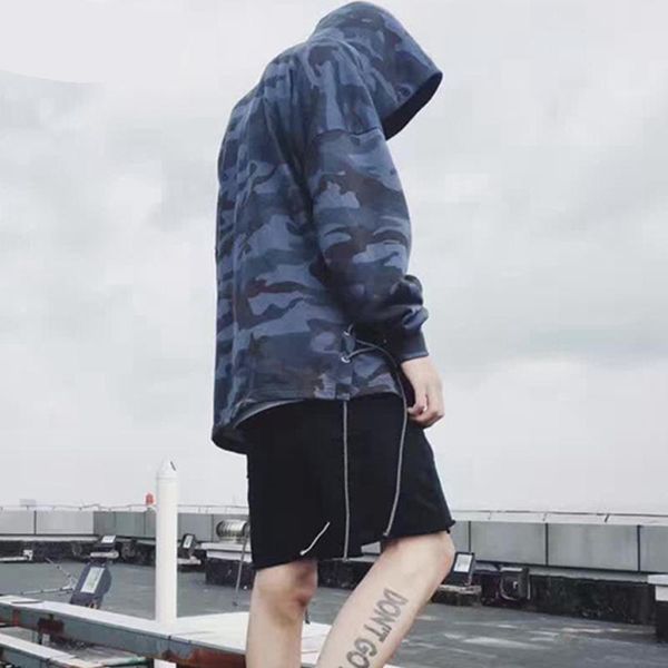 

striped red blue camouflage hoodie men fashion sweatshirts brand orignal design casual pullover for me autumn new harajuku, Black