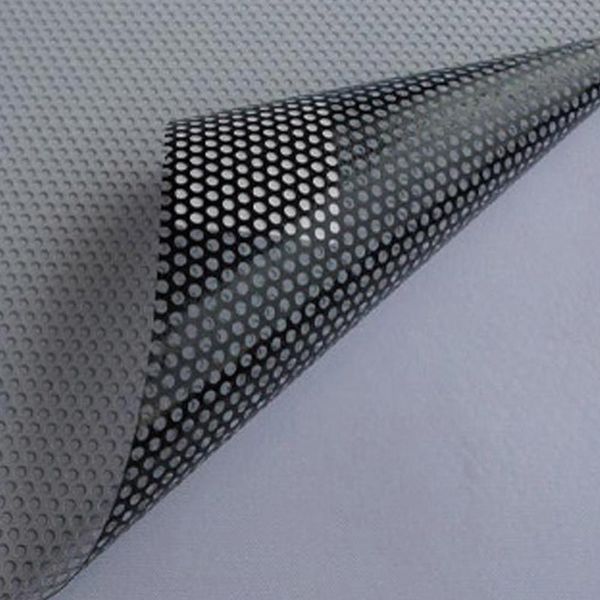 

1.37x5m white perforated vinyl window film to prevent bird strike (54" x 16ft