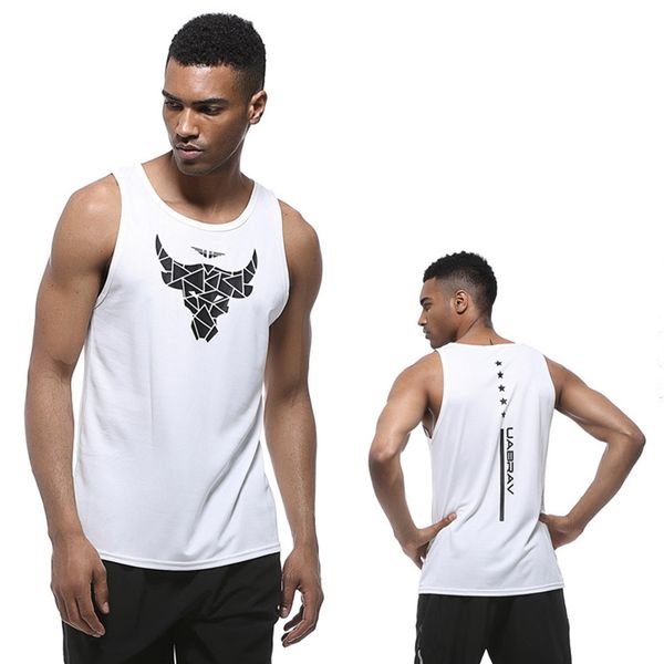 

men high elastic workout breathable quick dry men undershirts fitness suit, Black;blue