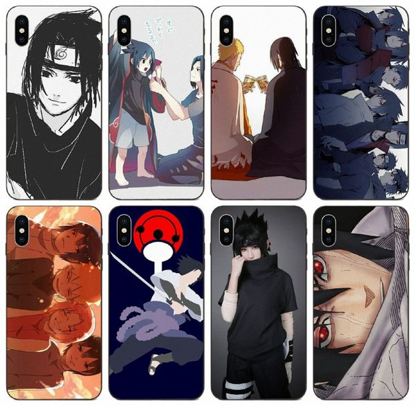 

tongtrade] наруто саске чехол для iphone x xr xs 11 pro max 8 7 6s 5s plus samsung a30s a40s a50s honor v8 v10 sony z5 hot case продажа