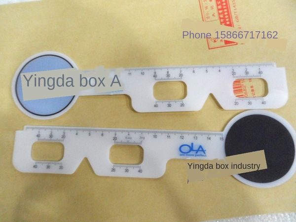 

plastic accessory pupil ruler glasses accessories glasses pupil ruler