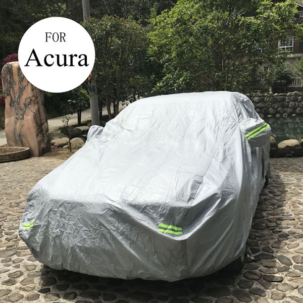 

thicken cotton outdoor sun protection car cover for car acura tl rl ilx rlx rsx tlx tsx waterproof automotive cover accessories