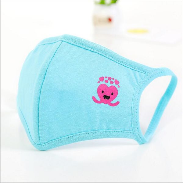 

3-12 лет мультфильм мальчики девочки дети хлопчатобумажные маски анти-загрязнение милые дети рот маска ветрозащитный антипылевые маски для л