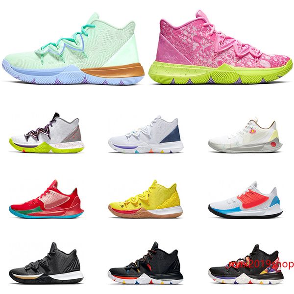 

2019 new sale men basketball shoes black white multi color metallic gold friends have a day cny mamba mentality sports sneakers size 7-12