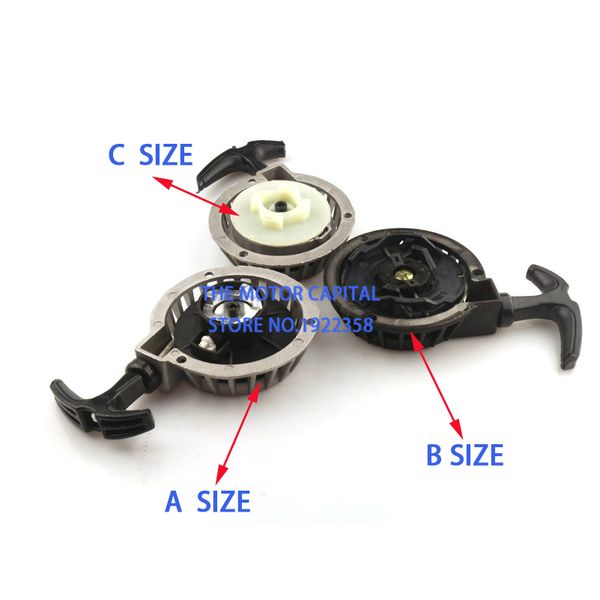 

49cc engines aluminum pull starter start fit for mini pocket bikes atvs quad most 49cc pocket bikes