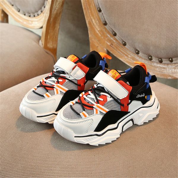

dimi 2020 spring new kids baby shoes boy girl toddler shoes fashion breathable soft bottom child sneakers size 21-25