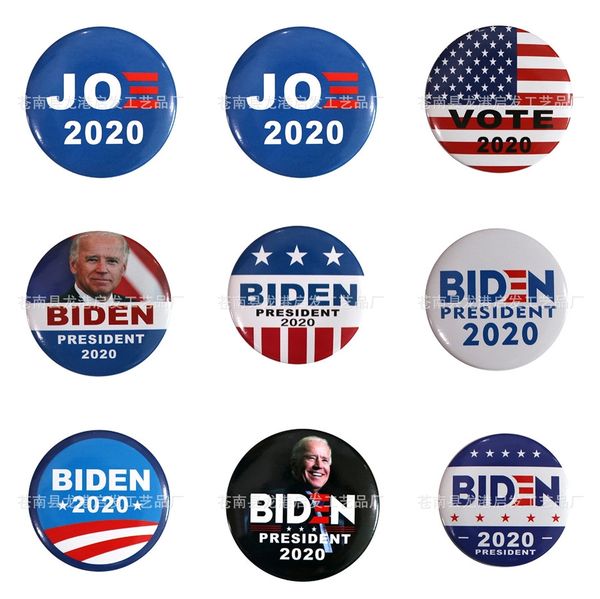 

10 1 pcs embroidery patches for clothing iron-on patch sewing supplies accessories biden badge stickers on clothes applique iron on embro #7, Silver