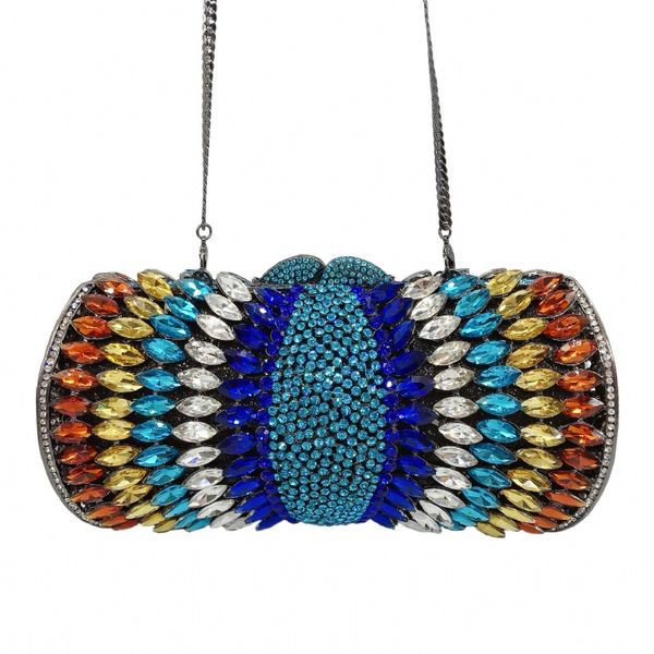 

xiyuan female evening bags diamond beaded clutch women's purse wedding wallet for women shoulder bags with chain shoulder bag