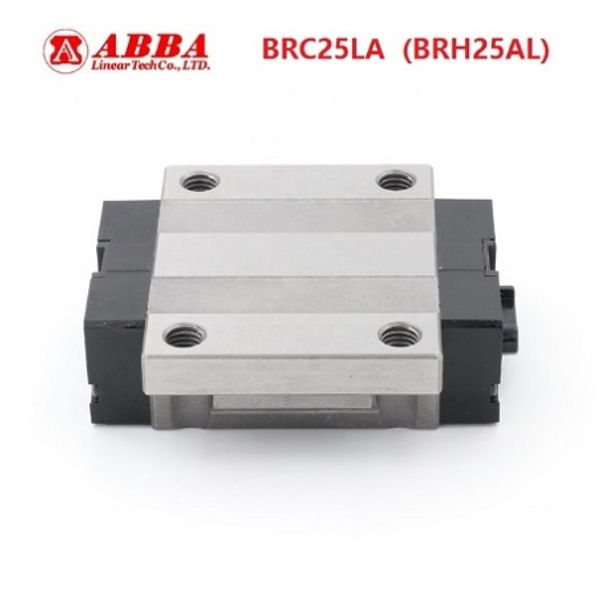 10 pz/lotto Originale Taiwan ABBA BRC25LA/BRH25AL Flangia Lineare Blocco Carrello Guida Lineare Cuscinetto di Guida per il Router di CNC Macchina Laser