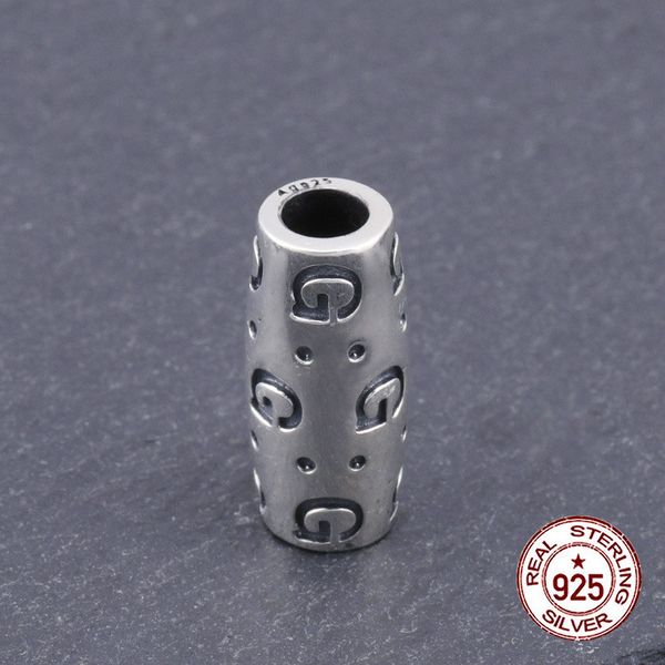 

100% s925 стерлингового серебра кулон личности пара просто дикое ретро письмо формы отправить подарок любви 2019 новых горячей, Silver