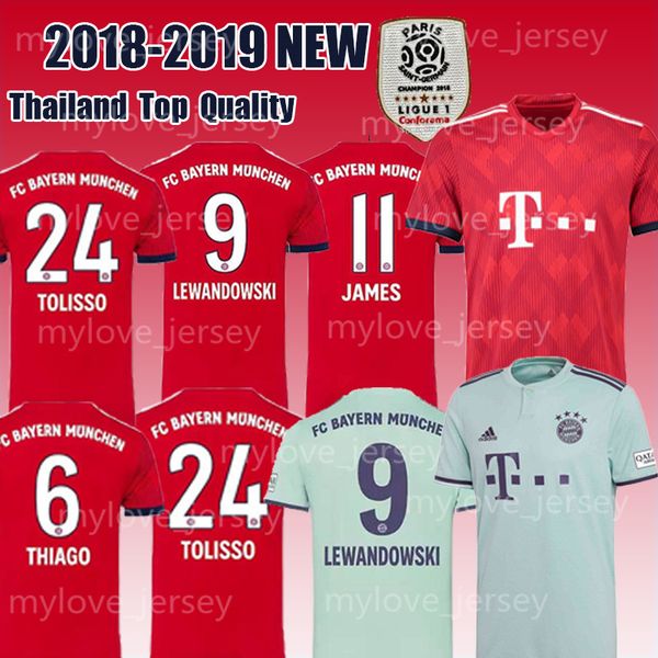

Men 11 JM 10 ROBBEN 25 MULLER Kits Bayern Munich Soccer Jersey 9 LEWANDOWSKI VIDAL ALABA RIBERY Kimmich 5 HUMMELS Kids Football Shirts