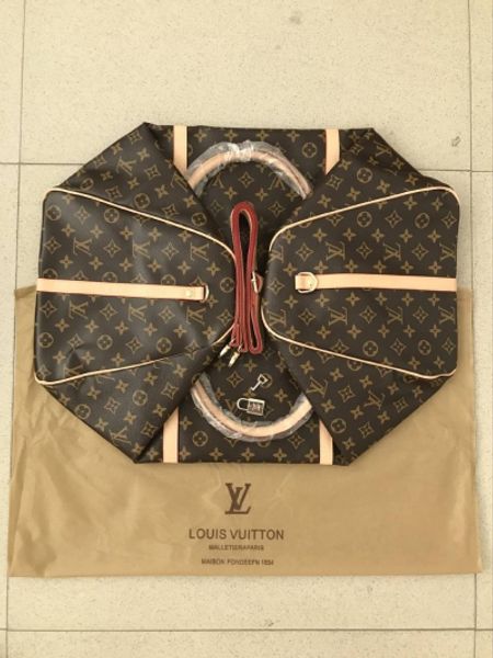 

54cm large capacity women travel bags famous classical designer 2019 sale men shoulder duffel bags carry on luggage keepall
