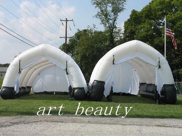 New Small Inflatable Garage Tent Tunnel Marquee Car Shelter