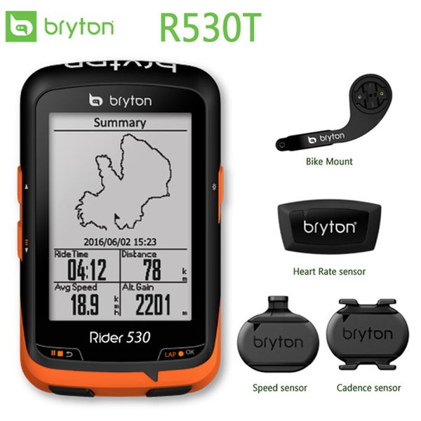 Bryton Rider 330E GPS Road Bike Bicycle Cycling Computer /& Extension Mount