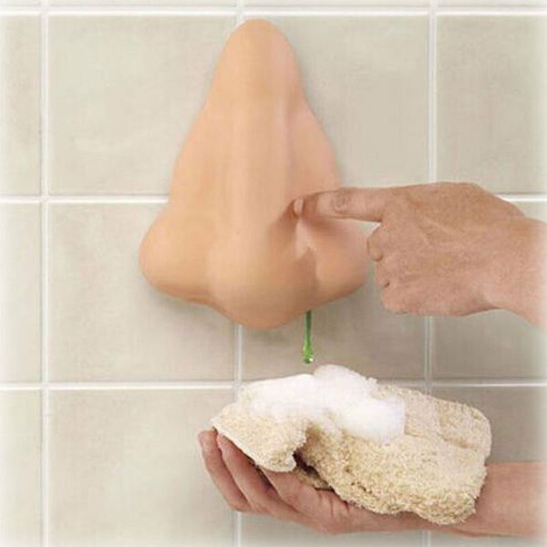 

nose liquid soap dispenser shower gel shampoo dispenser wall mounted for bathroom