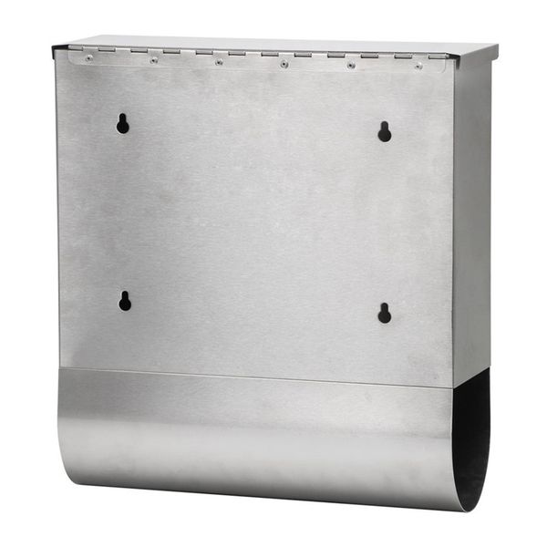 

waterproof stainless steel lockable mailbox newspaper holder outdoor mail post letter box bathroom sinks