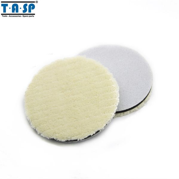 

tasp 2pc 100mm 4" inch twisted wool polishing buffing pads for car polishing