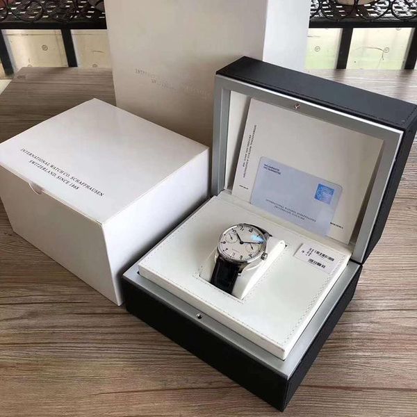 

Роскошный мужской бренд IWC мужские часы Box внутренний внешний mans часы бумаги карты бумажник BoxesCases мужчины GMT Sub box бесплатная доставка
