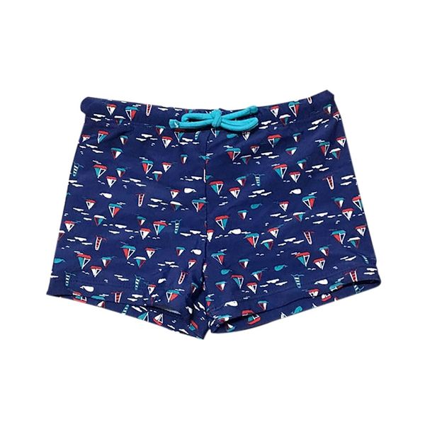 

3-7 years boys swimwear beach trunks print kids beach shorts children swimming trunks children swimsuit bathing suit zl07, White