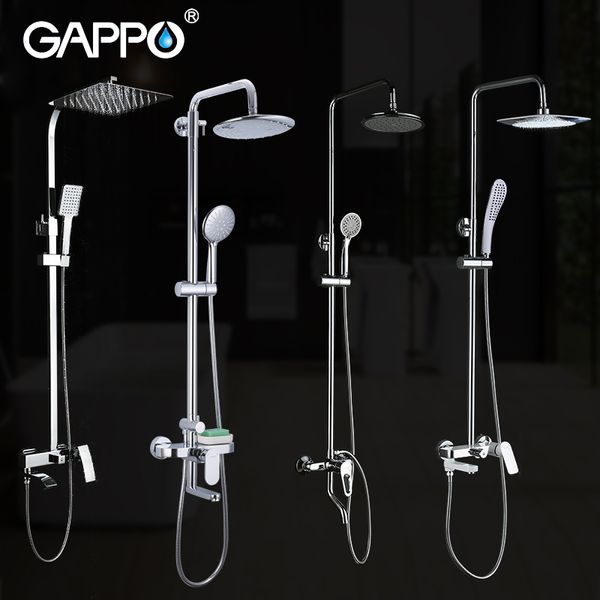 

gappo bathtub faucets bathroom bathtub faucet bath shower mixer faucet taps rain shower head set waterfall taps